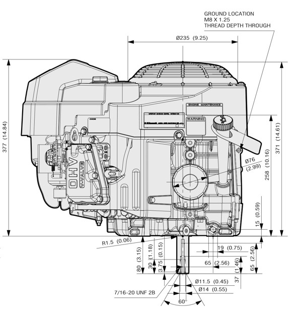 FS481V Air Cooled | Kawasaki Engines | Kawasaki Engines