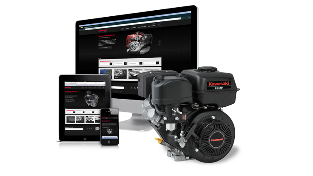 Kawasaki Engines website now Multi-Lingual