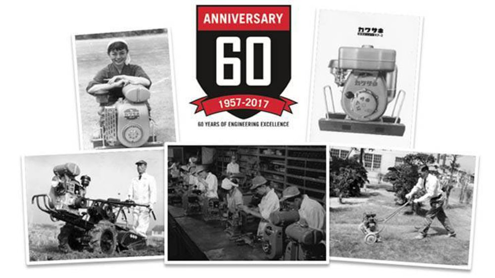 Kawasaki Engines celebrate 60 years of Engineering Excellence