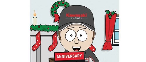 Kawasaki Engines launch 12 days of Christmas Social Media takeover