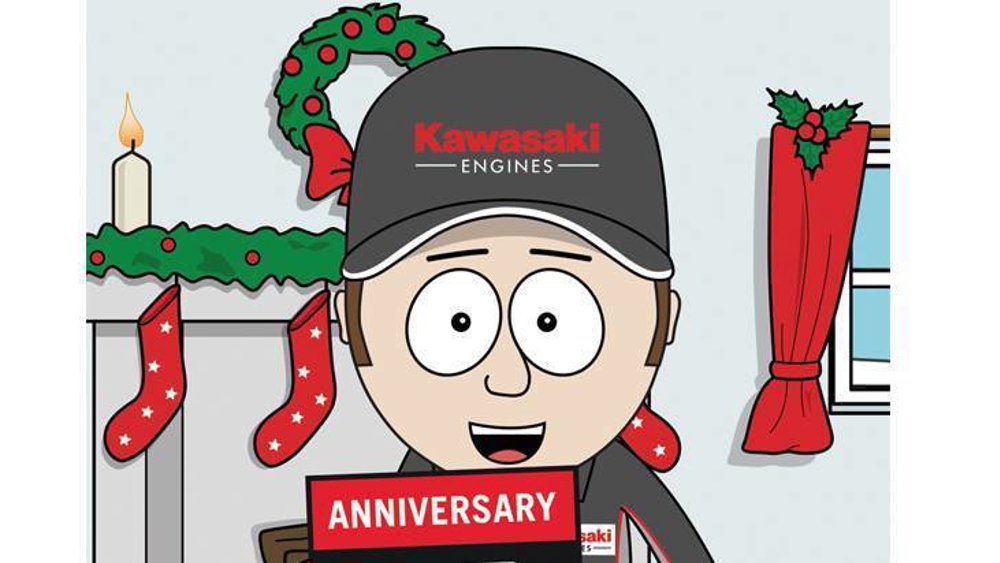 Kawasaki Engines launch 12 days of Christmas Social Media takeover