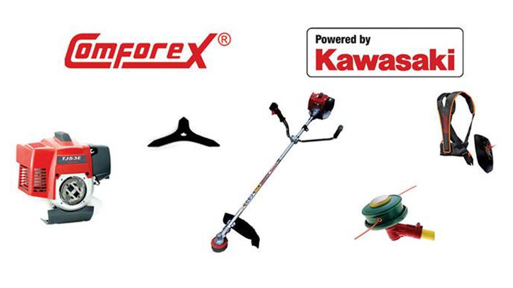 S.C. Comforex release video for new Kawasaki powered brushcutter