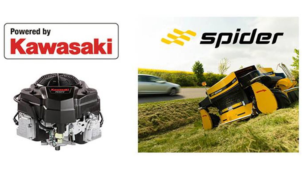 Kawasaki Engines and Spider look back on 15 years of remote mowing