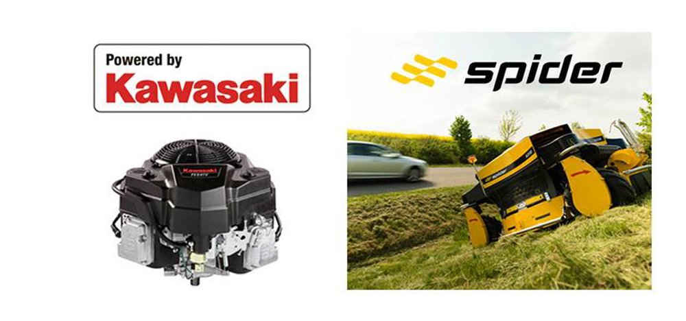 Kawasaki Engines and Spider look back on 15 years of remote mowing