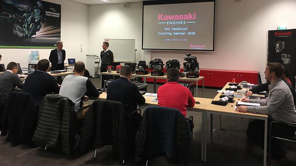 Kawasaki Engines roll-out European EFI Service Training programme