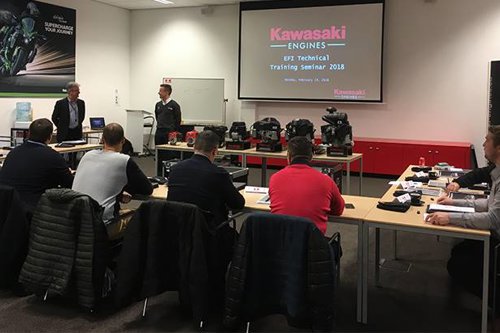 Kawasaki Engines roll-out European EFI Service Training programme