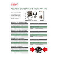 Assembled Cylinder Head and Rocker Arm Kits