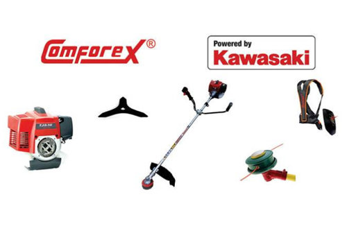S.C. Comforex release video for new Kawasaki powered brushcutter