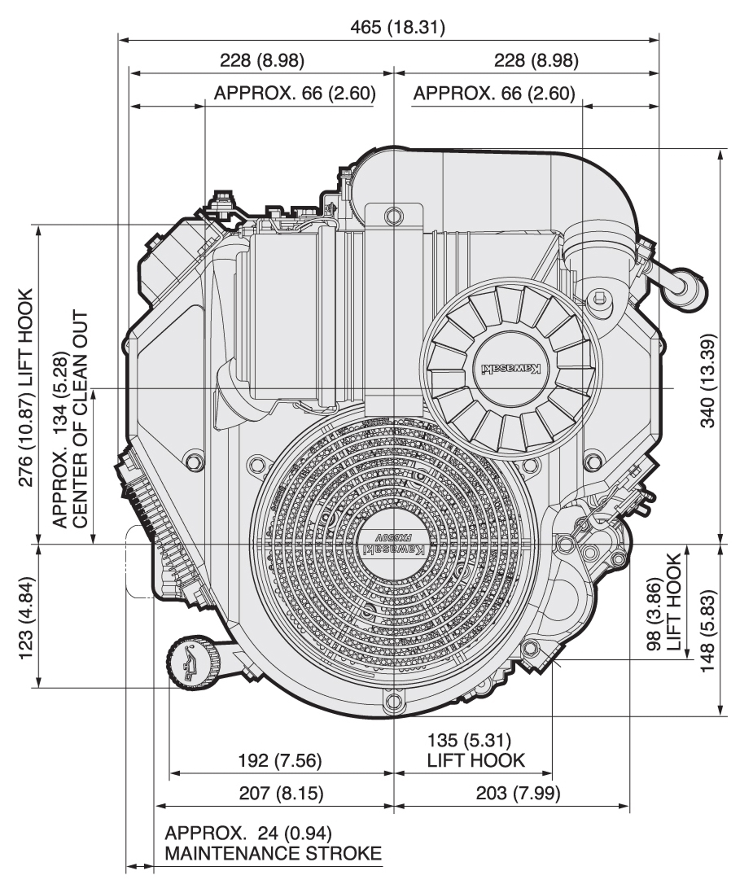 FX801V | Kawasaki Engines