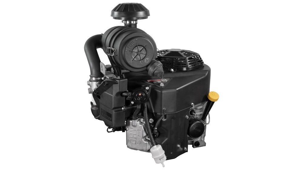 TECNOLOGIA PARA UM CORTE MAIS LIMPO E UMA ÓTIMA SAÚDE DA RELVA Motores EFI da Kawasaki — um componente essencial para um corte de relva limpo