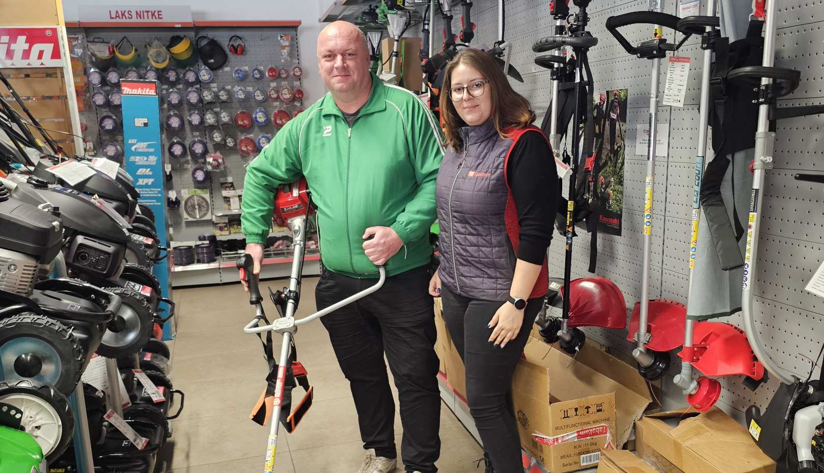 Meet our latest Powered By Kawasaki brushcutter prize winner