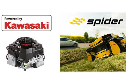 Kawasaki Engines and Spider look back on 15 years of remote mowing