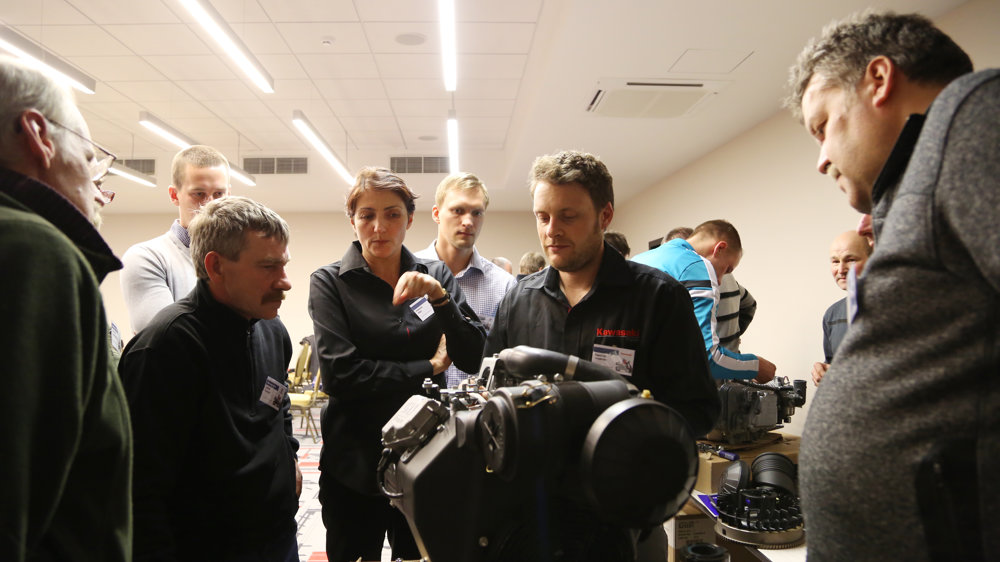 Kawasaki Engines Service support for Husqvarna Dealers
